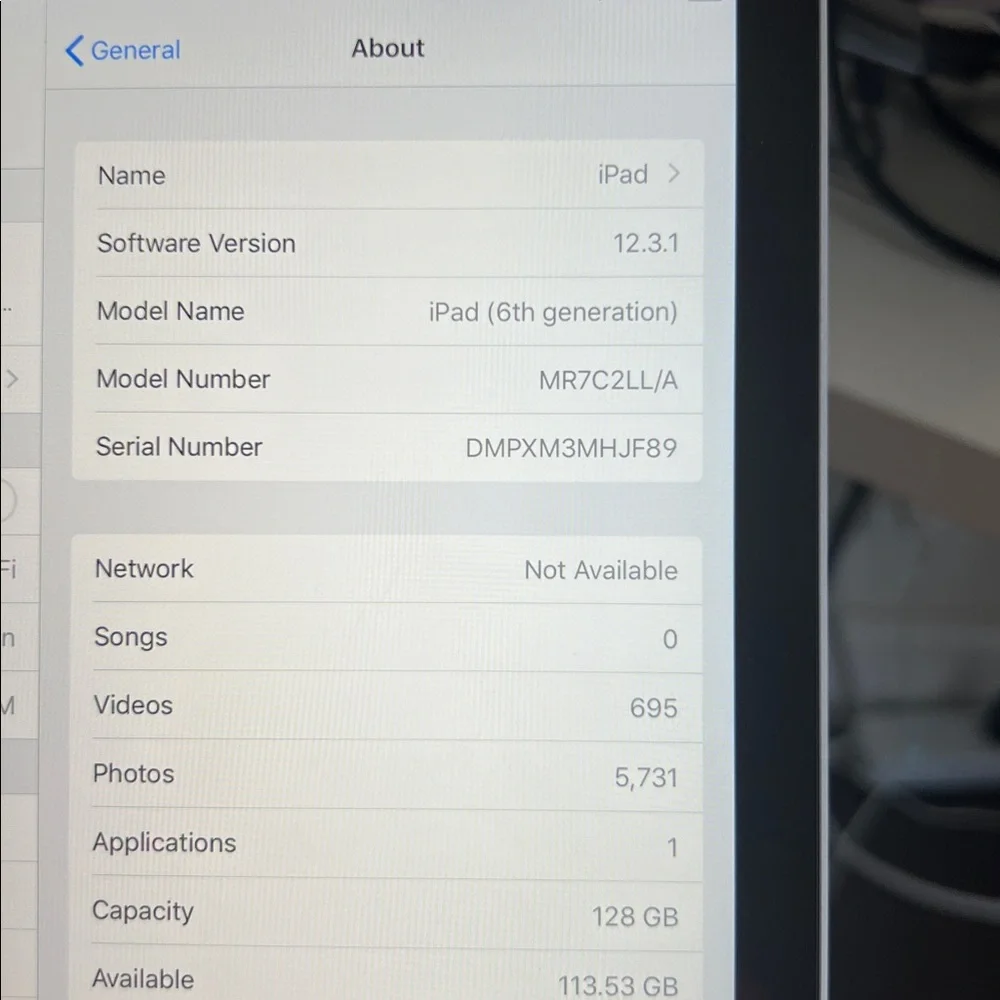Apple iPad (6th Generation) 128 GB